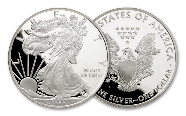 1989 S Proof American Silver Eagle