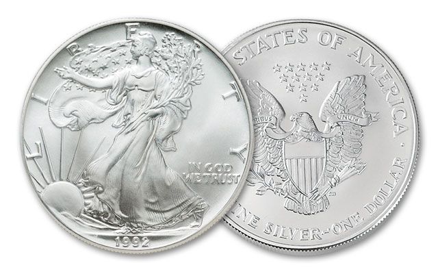 1992 American Silver Eagle