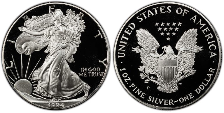 1994 P Proof American Silver Eagle