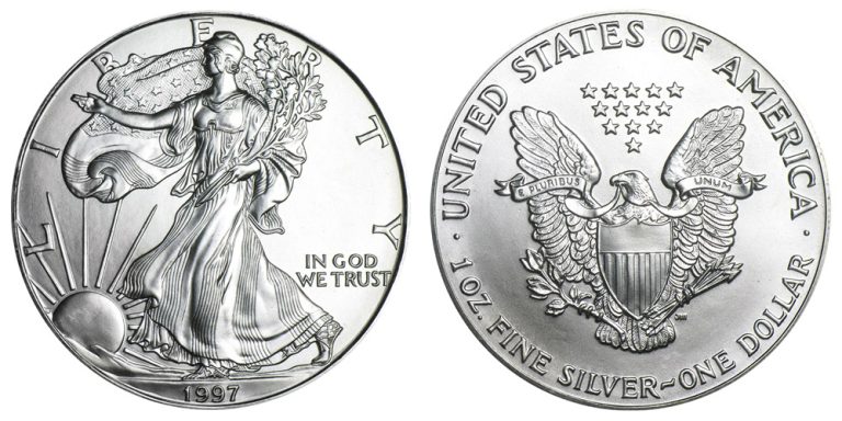 1997 American Silver Eagle