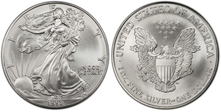  1998 American Silver Eagle