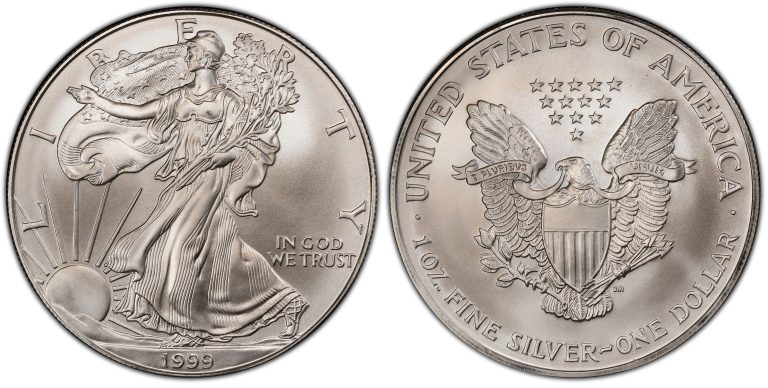 1999 American Silver Eagle