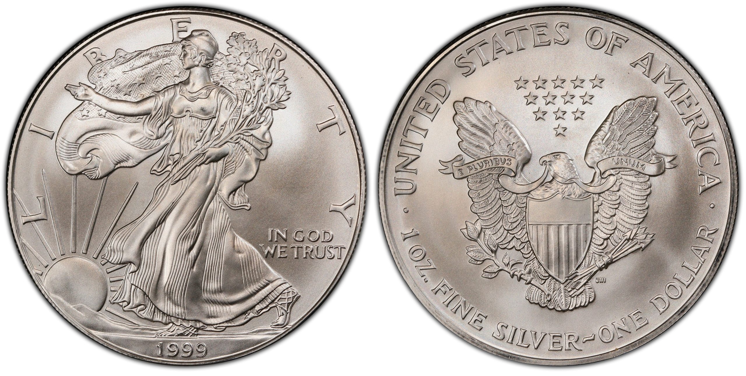 1999 American Silver Eagle