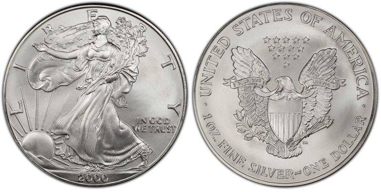 2000 American Silver Eagle