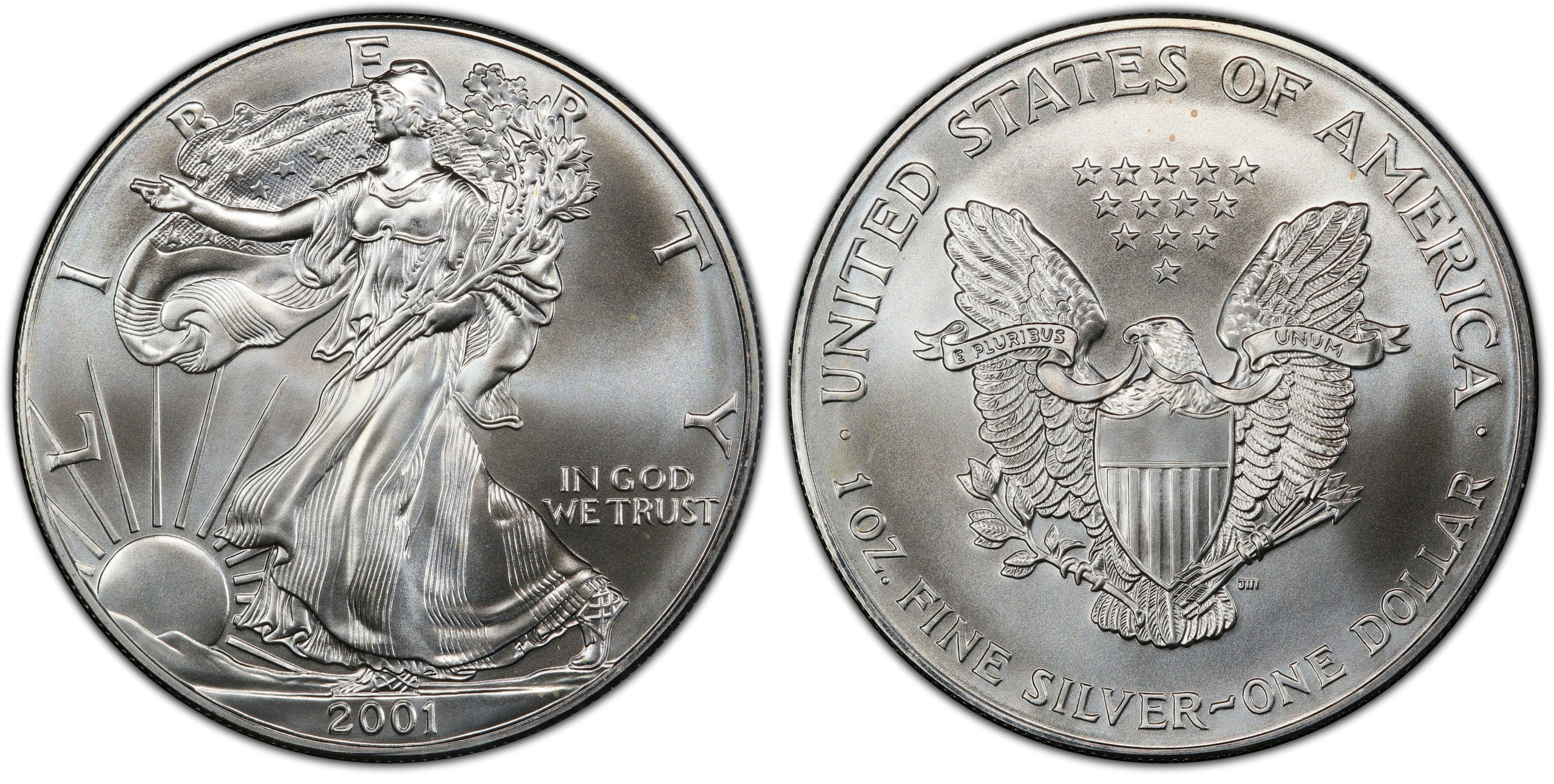 2001 American Silver Eagle