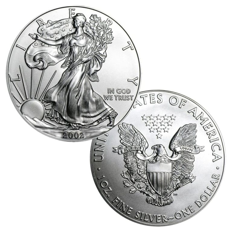 2002 American Silver Eagle