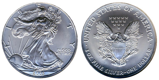 2003 American Silver Eagle