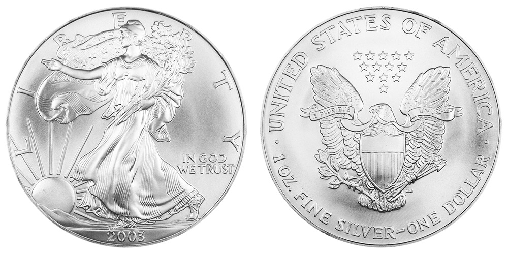 2003 W Proof American Silver Eagle