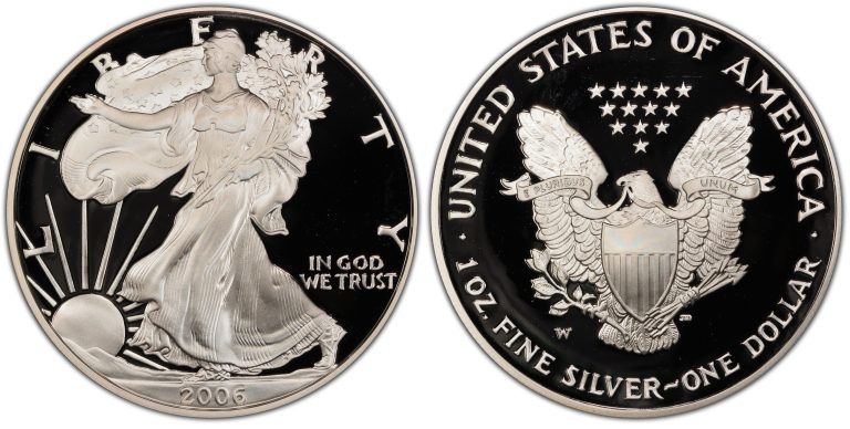 2006 W Proof American Silver Eagle