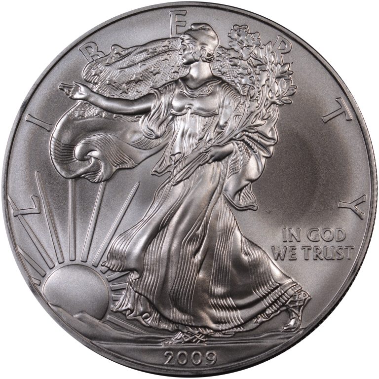 2009 American Silver Eagle Ngc Ms70