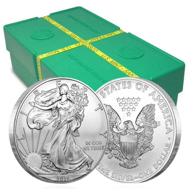 2015 American Silver Eagle 500 Coin Monster Box