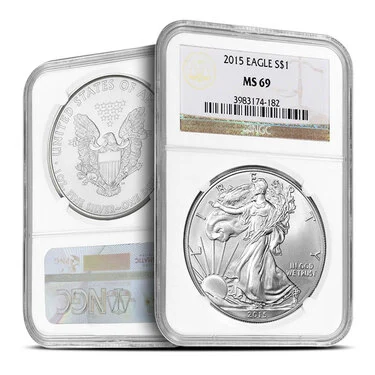 2015 American Silver Eagle Ngc Ms69