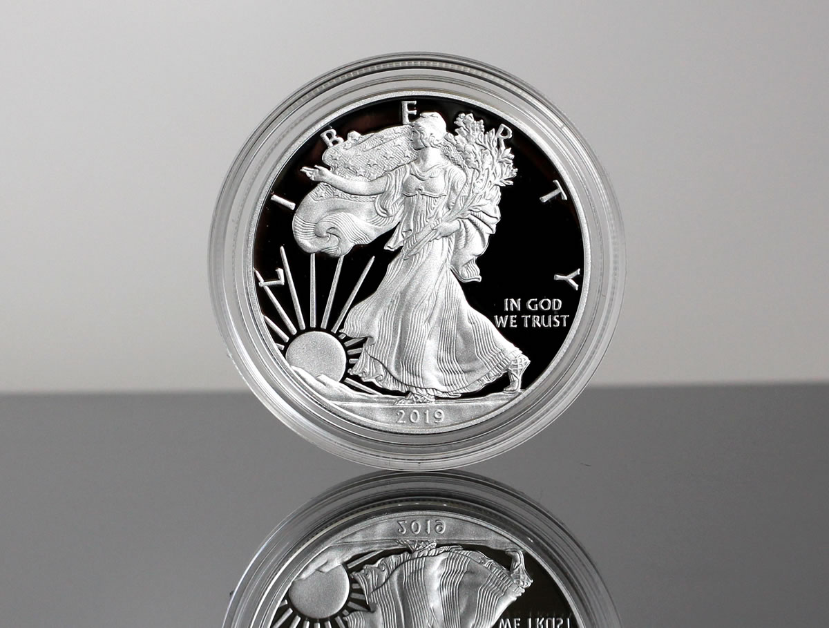 2020 W 1 Oz Proof American Silver Eagle Coin